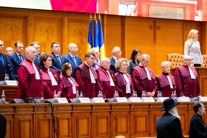 Judecătorii CCR, excluși din reforma pensiilor magistraților